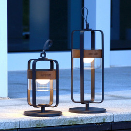 Satellite Large Solar Light with Stand / Charcoal