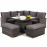 Victoria Square Corner Dining Set with Rising Table