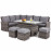 Victoria Rectangular Corner Dining Set with Rising Table