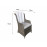 VICTORIA Pair of high back dining chairs