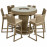 Winchester 6 Seat Round Bar Set with Ice Bucket