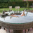 Winchester 6 Seat Round Bar Set with Ice Bucket