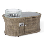 Winchester Oval Fire Pit Coffee Table