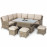 Winchester Corner Dining Set with Ice Bucket & Rising Table