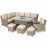 Winchester Corner Dining Set with Ice Bucket & Rising Table (with Armchair)
