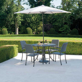 Alexander Rose 2.4m Round Steel Tilting Portofino Parasol