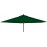 Alexander Rose 2.7m Round Hardwood Parasol