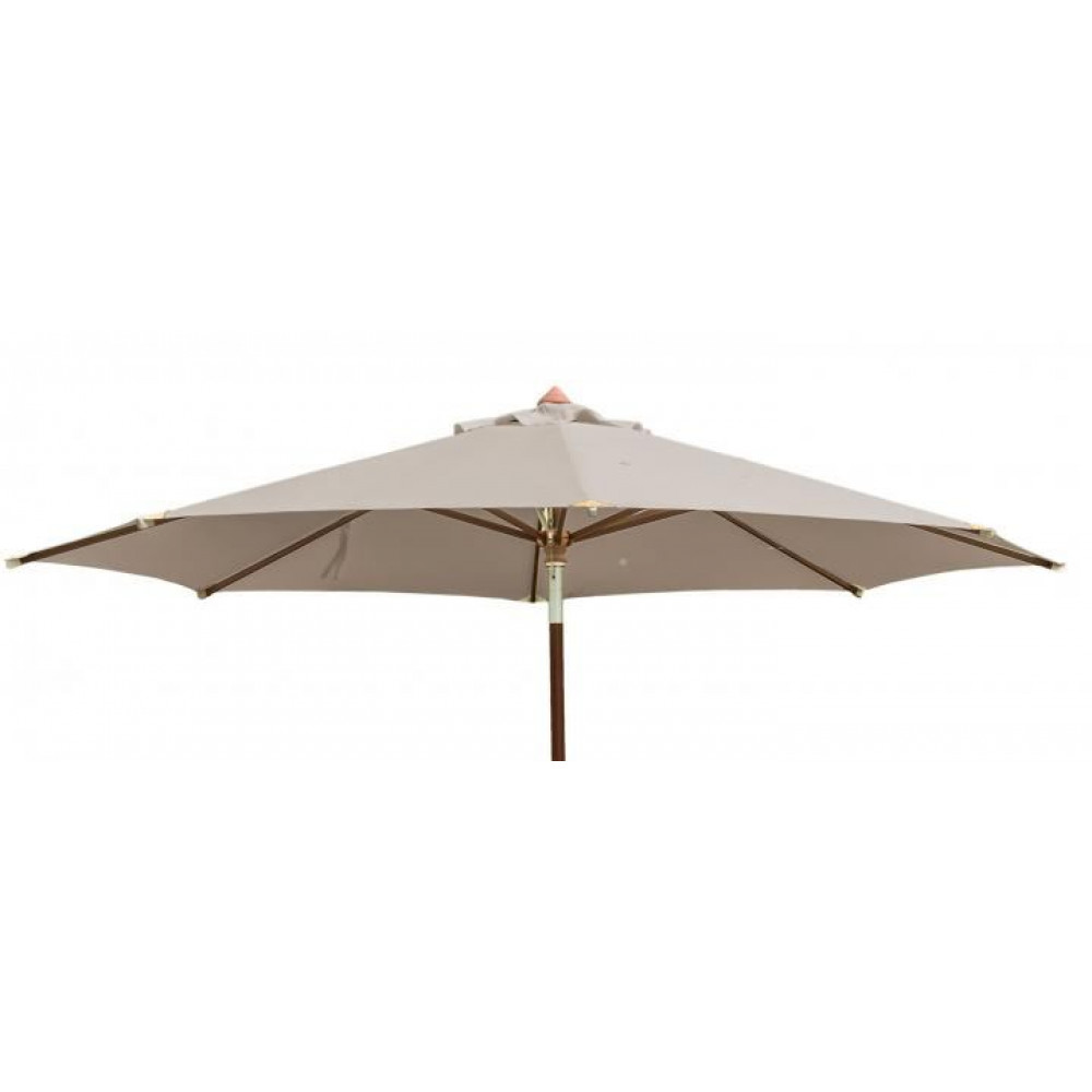 Alexander Rose 3.5m Round Hardwood Luxury Parasol