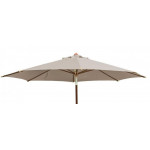 Alexander Rose 3.5m Round Hardwood Luxury Parasol