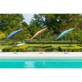Alexander Rose 3m Round Aluminium Tilting Parasol