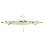 Alexander Rose 3m Round Hardwood Luxury Parasol