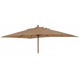 Alexander Rose 3m x 2m Rectangular Hardwood Parasol