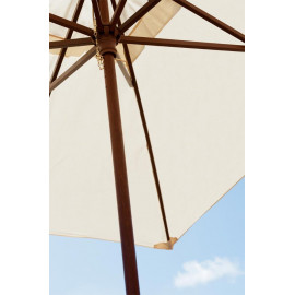 Alexander Rose 3m x 2m Rectangular Hardwood Parasol