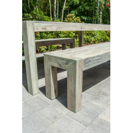 Alexander Rose Acacia Old England Grey Painted Table 2m