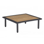 Alexander Rose Beach Lounge Aluminium & Roble Side Table
