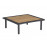 Alexander Rose Beach Lounge Aluminium & Roble Side Table