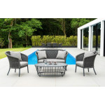 Alexander Rose Cordial Curved Top Lounge Set