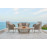 Alexander Rose Cordial Curved Top Roble Lounge Set