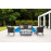 Alexander Rose Cordial Curved Top Roble Lounge Set