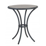 Alexander Rose Cordial Grey Aluminium & HPL Bistro Table