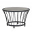 Alexander Rose Cordial Grey Aluminium Side Table