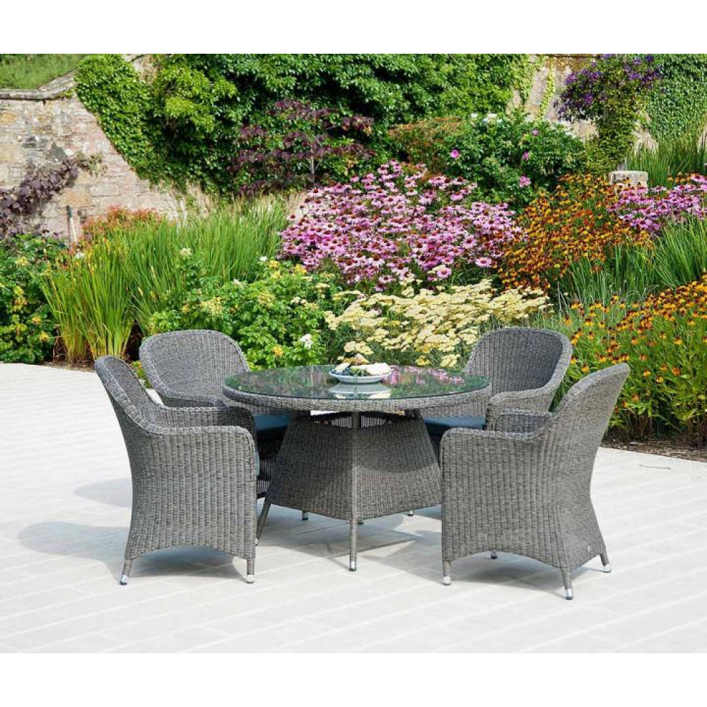 Alexander Rose Monte Carlo 4 Seat Dining Set