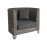 Alexander Rose Monte Carlo High Back Club Lounge Chair