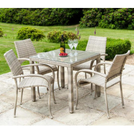 Alexander Rose Ocean Pearl Fiji Square Table 0.8m