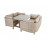 Alexander Rose Ocean Pearl Sunset Lounge Set