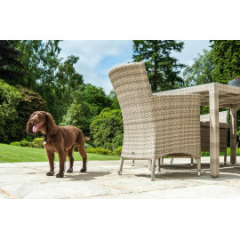Alexander Rose Ocean Pearl Wave Armchair