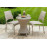 Alexander Rose Ocean Pearl Wave Bistro Table 0.6m