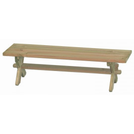 Alexander Rose Pine Farmers Backless Bench 1.8m