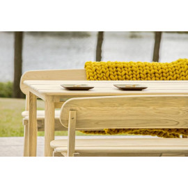 Alexander Rose Pine Malu Rectangular Dining Set