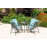 Alexander Rose Portofino Round 4 Seat High Back Set