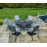 Alexander Rose Portofino Round 6 Seat High Back Set
