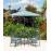 Alexander Rose Portofino Round Table 1.05m