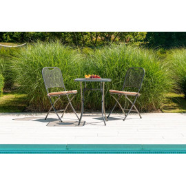 Alexander Rose Portofino Tea For Two Folding Set