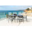 Alexander Rose Rimini 6 Seat Round Dining Set