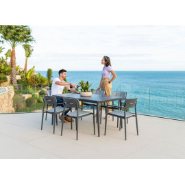 Alexander Rose Rimini Rectangular Dining Table 150 X 90cm
