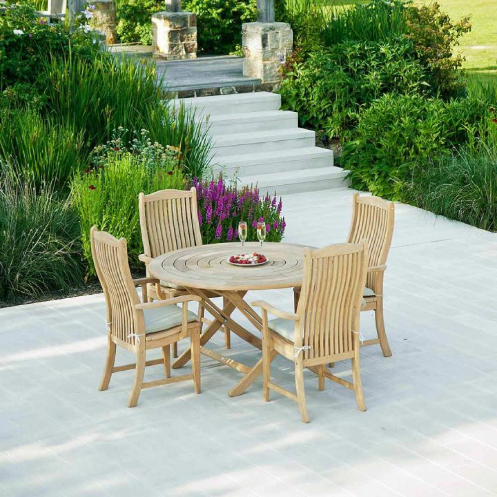 Alexander Rose Roble Bengal 4 Seat Round Set
