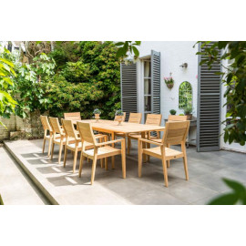 Alexander Rose Roble Extending 10 Seat Set