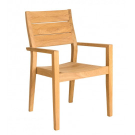 Alexander Rose Roble Highback Stacking Armchair