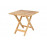 Alexander Rose Roble Occasional Square Table 0.53 x 0.53m
