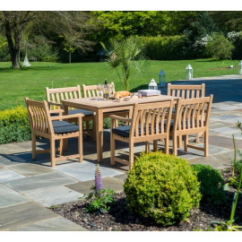 Alexander Rose Roble Rectangular 6 Seat Broadfield Set