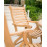 Alexander Rose Roble Round 6 Seat Folding Chair Set