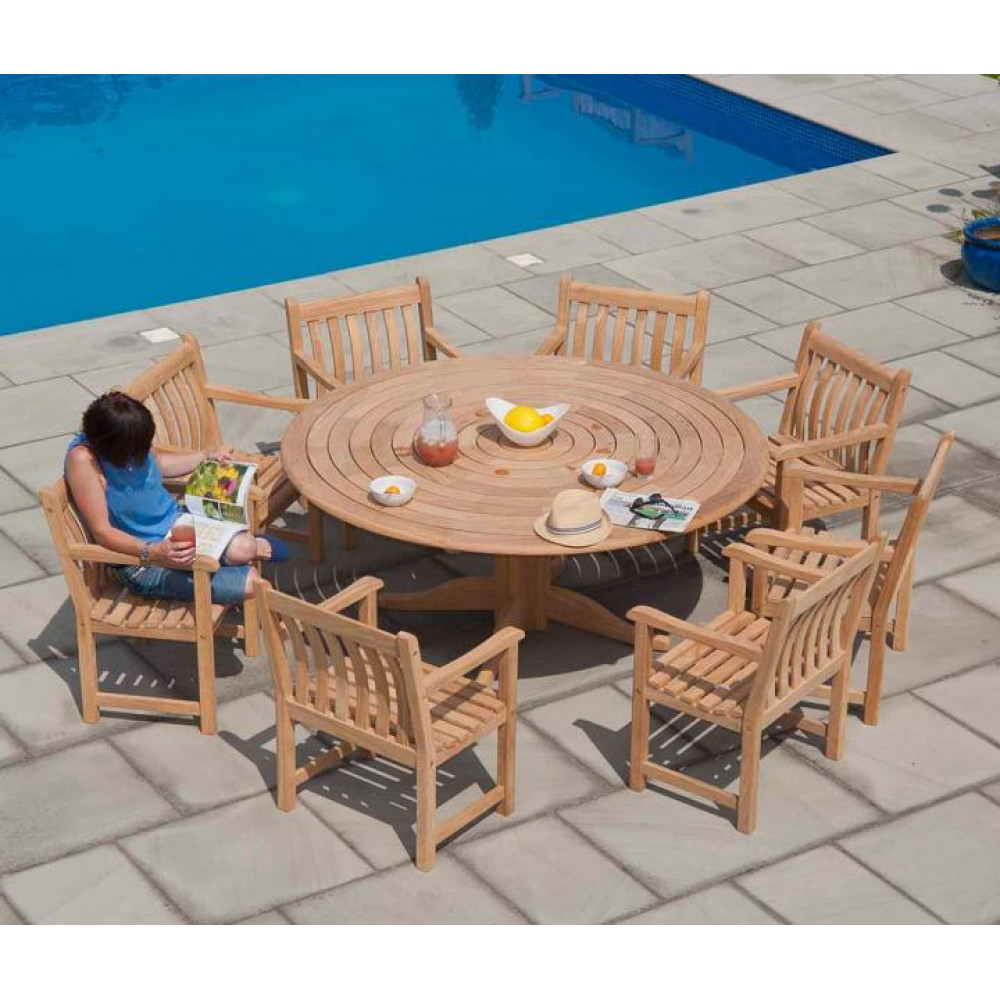 Alexander Rose Roble Round 8 Seat Set