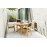 Alexander Rose Roble Round Cross Base 4 Seat Set