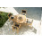 Alexander Rose Roble Round Cross Base 4 Seat Set