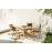Alexander Rose Roble Round Cross Base Dining Table 1.25m