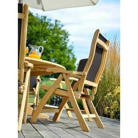 Alexander Rose Roble Sling Recliner Chair
